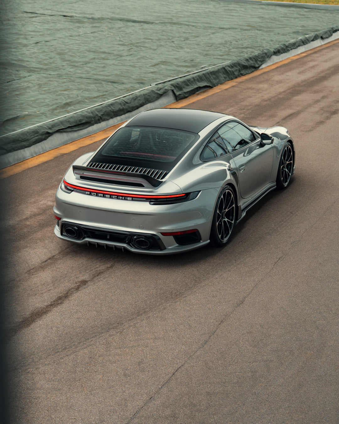 TECHART Rear Spoiler III Carbon for Porsche 911 992.1 — product image