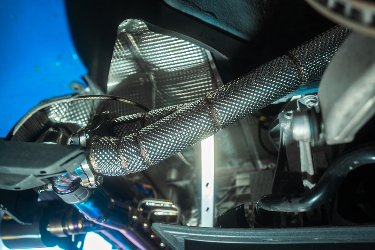 Valvetronic Designs - Valvetronic Valved Sport Exhaust System for Porsche 718 GT4 / GTS/ Boxster Spyder - POR.718.GT4.VSES.TI