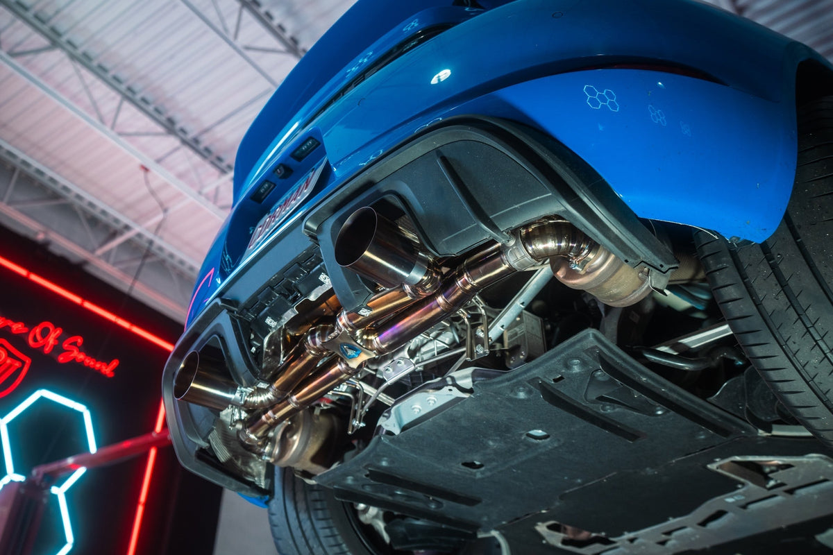 Valvetronic Designs - Valvetronic Valved Sport Exhaust System for Porsche 718 GT4RS/Spyder RS - POR.GT4RS.VSES.TI