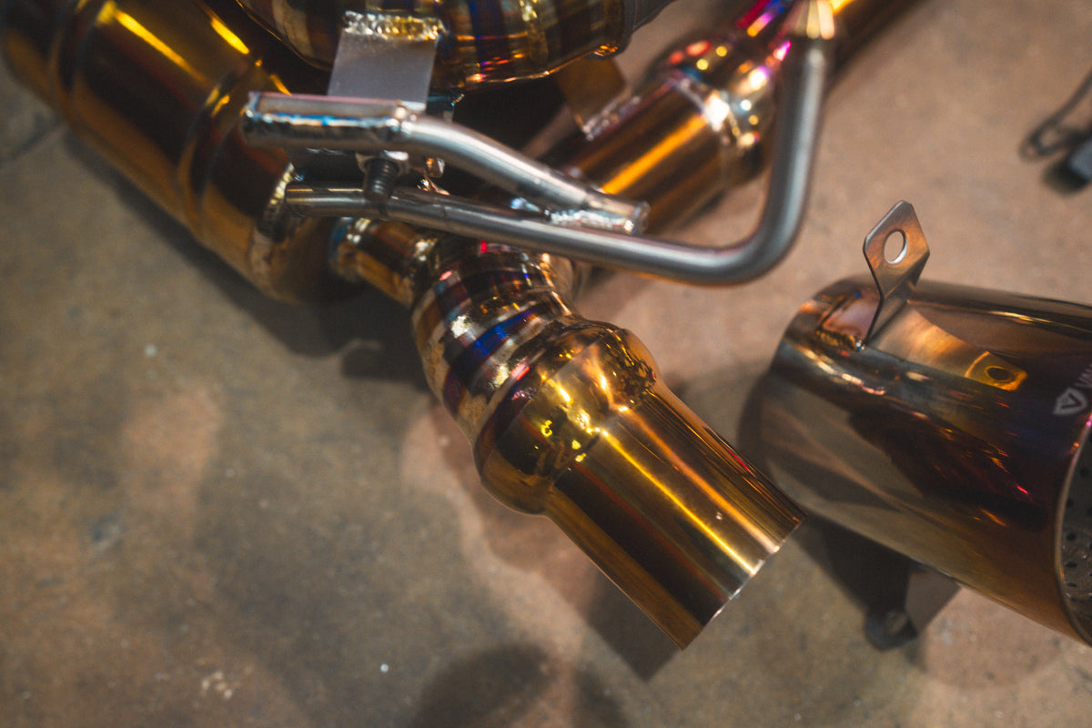 Valvetronic Designs - Ferrari 458 Speciale Valved Sport Exhaust System - FER.458S.VSES.TI, FER.458S.VSES.2CC.TI, FER.458S.VSES.2CCH.TI