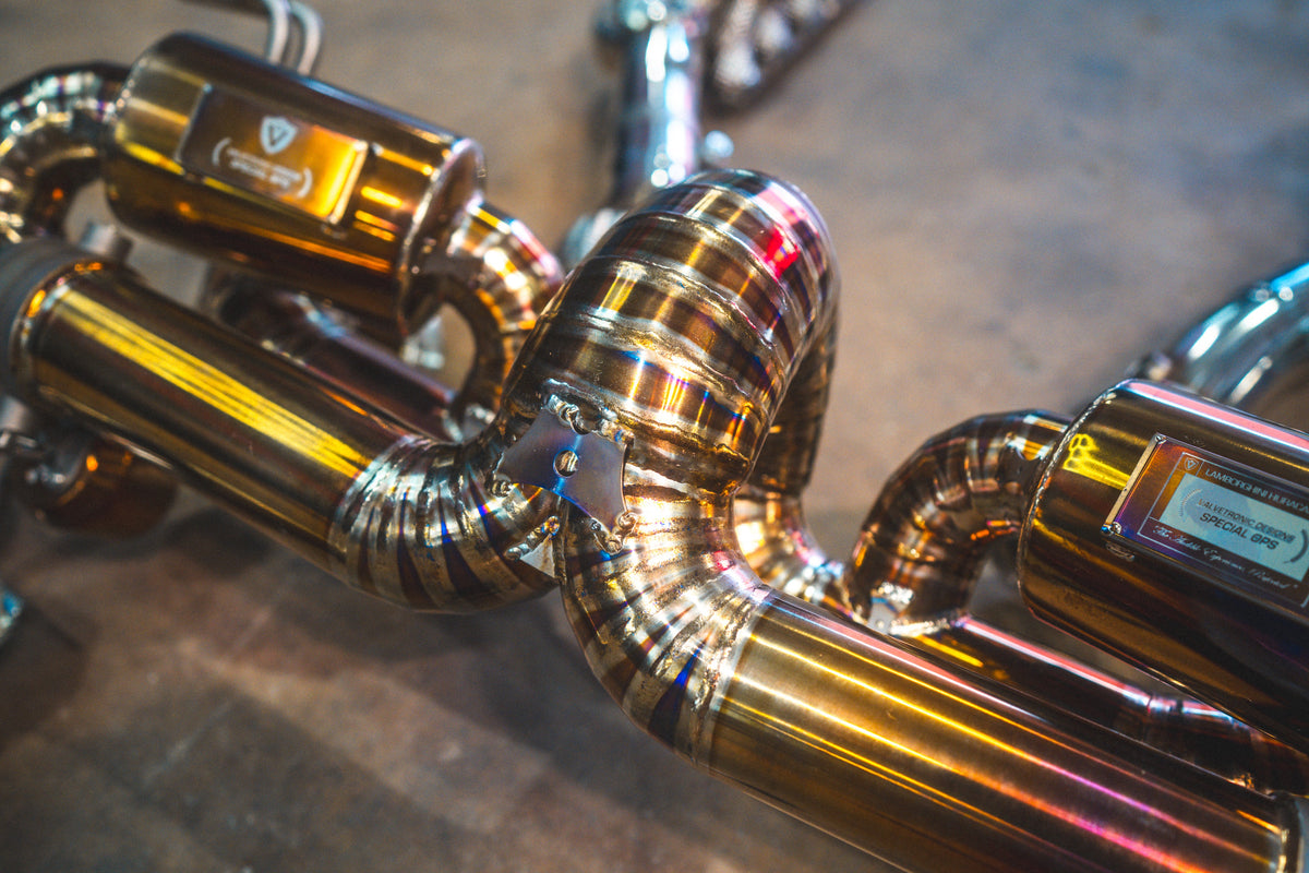 Valvetronic Designs - Lamborghini Huracan True F1 / Valved Exhaust System (LP580/610) - LAM.HUR.F1.BR, LAM.HUR.F1.TI, LAM.HUR.VSES.TI