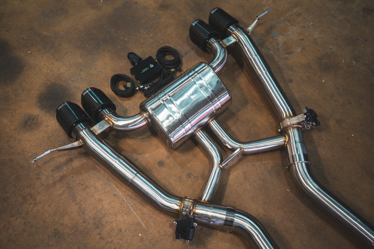 Valvetronic Designs - BMW G87 M2 Valved Sp - BMW.G87.M2.VSES.BR.BRSH, BMW.G87.M2.VSES.BR.BRT, BMW.G87.M2.VSES.BR.BLK, BMW.G87.M2.VSES.BR.FC, BMW.G87.M2.VSES.BR.RC, BMW.G87.M2.VSES.TI.BRSH, BMW.G87.M2.VSES.TI.BRT, BMW.G87.M2.VSES.TI.BLK, BMW.G87.M2.VSES.TI