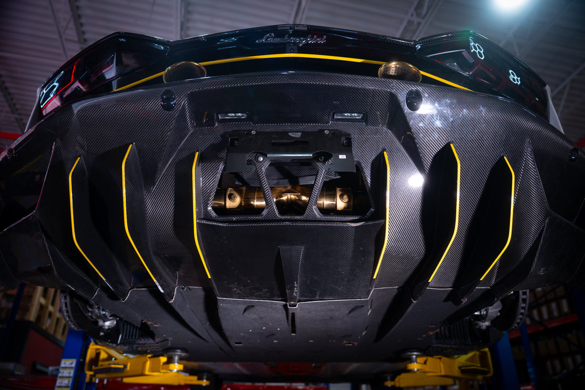 Valvetronic Designs - Lamborghini Aventador SVJ/Ultimae Valved Sport Exhaust System - LAM.SVJ.VSES.AG, LAM.SVJ.F1.AG