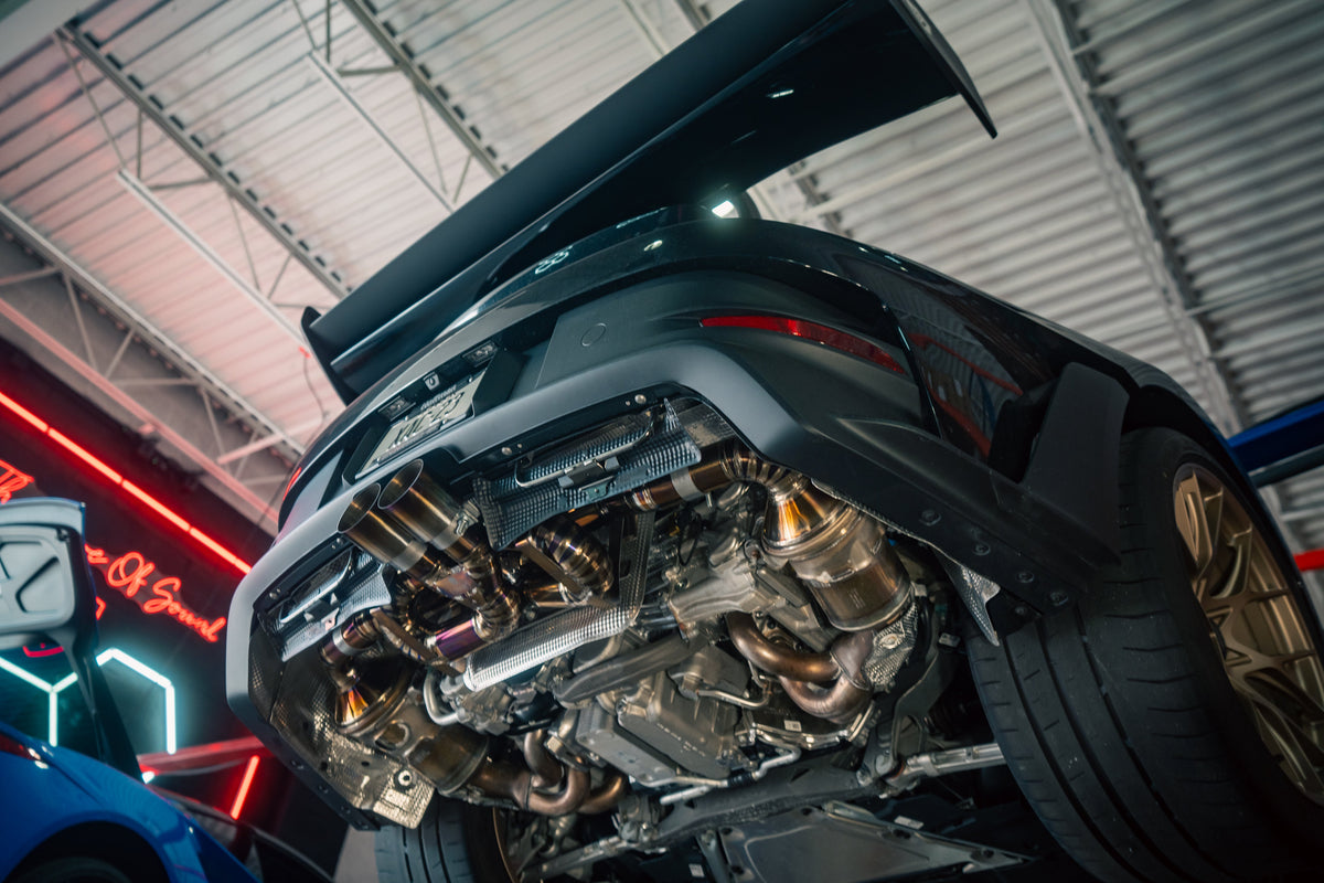 Valvetronic Designs - Valvetronic Valved Sport Exhaust System for Porsche 992 GT3/RS - POR.992.GT3.VSES.BR, POR.992.GT3.VSES.TI, POR.992.GT3.F1.TI