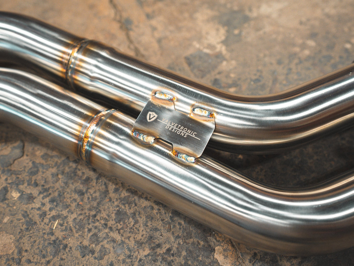 Valvetronic Designs - BMW F87 M2 Valved Sport Exhaust System (N55) - BMW.F87.M2.VSES.BR.BRSH, BMW.F87.M2.VSES.BR.BRT, BMW.F87.M2.VSES.BR.BLK, BMW.F87.M2.VSES.BR.FC, BMW.F87.M2.VSES.BR.RC