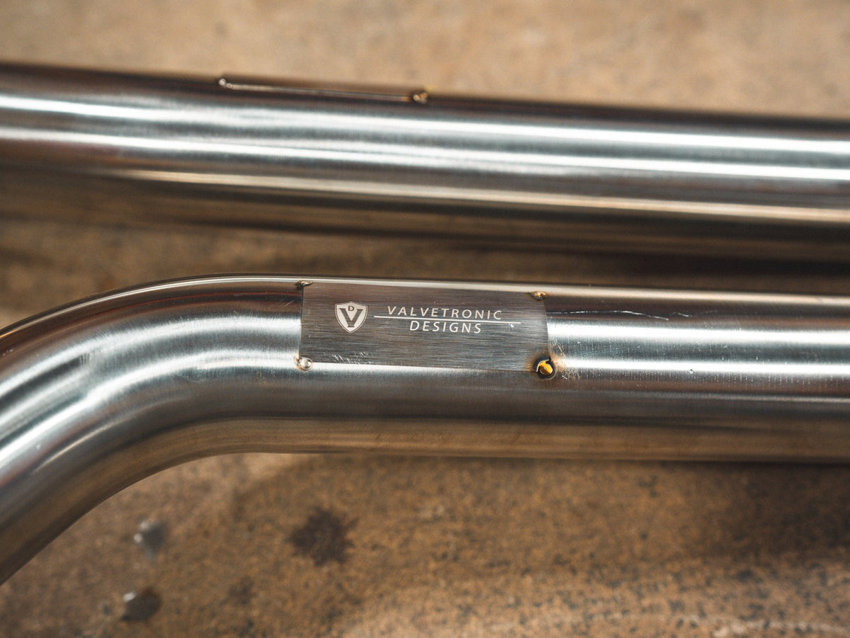 Valvetronic Designs - BMW F87 M2 Valved Sport Exhaust System (N55) - BMW.F87.M2.VSES.BR.BRSH, BMW.F87.M2.VSES.BR.BRT, BMW.F87.M2.VSES.BR.BLK, BMW.F87.M2.VSES.BR.FC, BMW.F87.M2.VSES.BR.RC