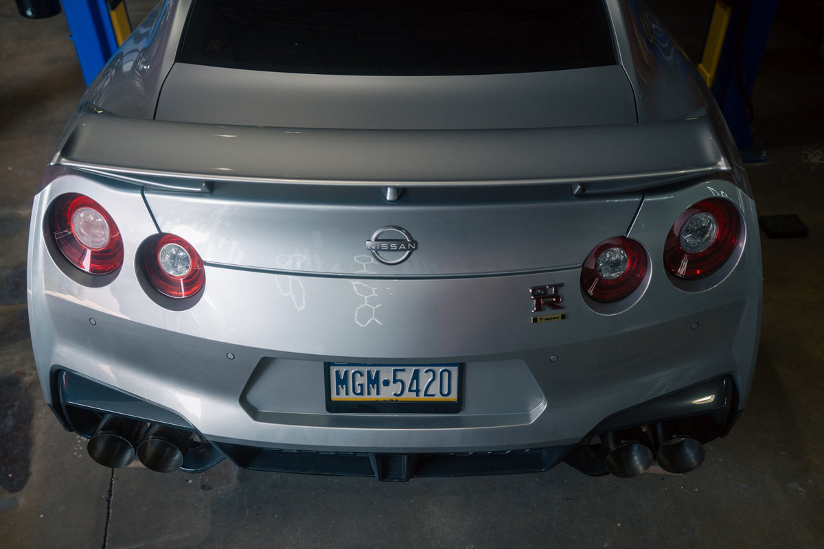 Valvetronic Designs - Nissan GTR R35 Valved Sport Exhaust System - NIS.GTR.R35.VSES.TI.TIBRT