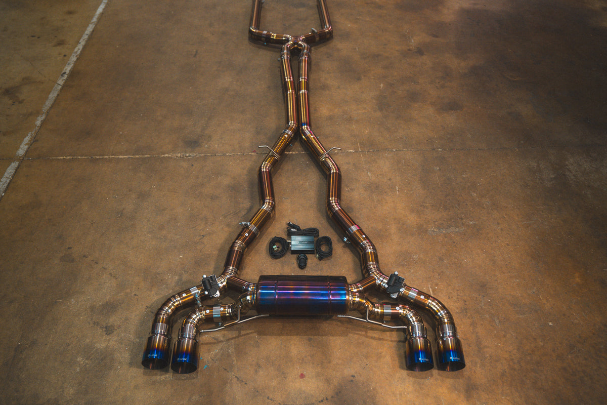 Valvetronic Designs - BMW F90 M5 Valved Sp - BMW.F9X.M5.M8.VSES.TI.TIBRT, BMW.F9X.M5.M8.VSES.BR.BRSH, BMW.F9X.M5.M8.VSES.BR.BRT, BMW.F9X.M5.M8.VSES.BR.BLK, BMW.F9X.M5.M8.VSES.BR.FC, BMW.F9X.M5.M8.VSES.BR.RC, BMW.F9X.M5.M8.VSES.TI.BRSH, BMW.F9X.M5.M8.VSES.