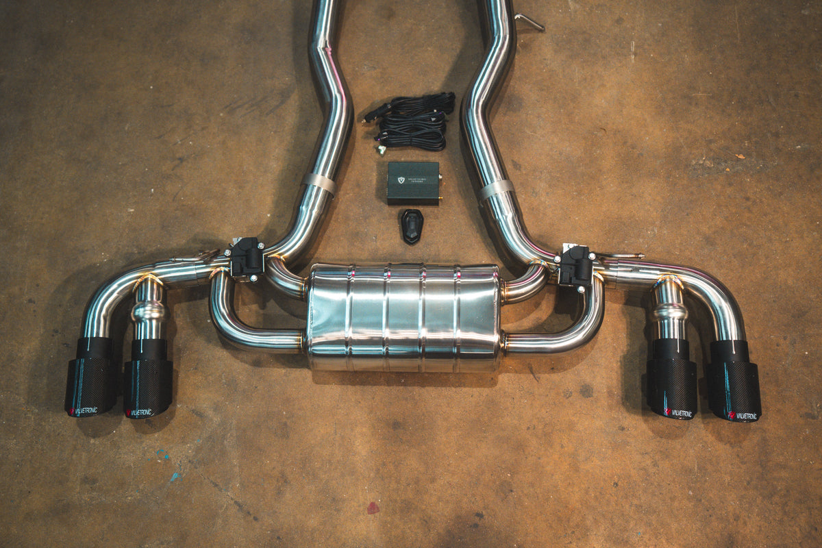 Valvetronic Designs - BMW G29 Z4 M40i Valved Sport Exhaust System - BMW.Z4.G29.VSES.BR.BRSH, BMW.Z4.G29.VSES.BR.BRT, BMW.Z4.G29.VSES.BR.BLK, BMW.Z4.G29.VSES.BR.FC, BMW.Z4.G29.VSES.BR.RC