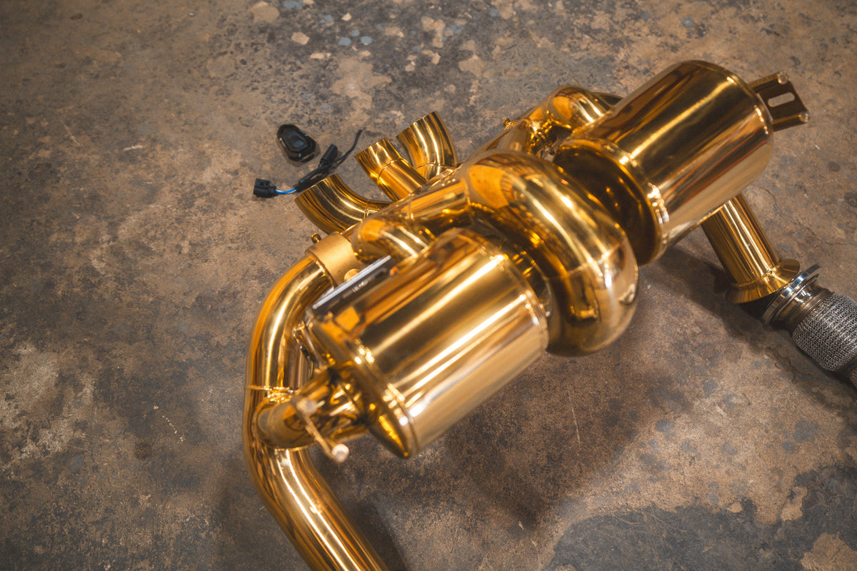 Valvetronic Designs - Lamborghini Aventador LP700 / S / SV Valved Sport Exhaust System - LAM.LP700.VSES.AG, LAM.LP700.VSES.TI, LAM.LP740.VSES.AG