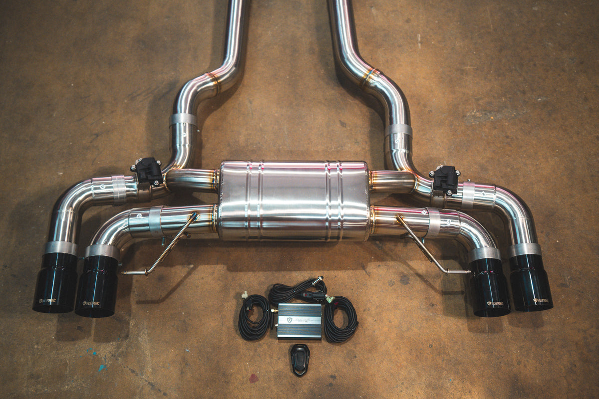 Valvetronic Designs - BMW G30 M550I Valved - BMW.G30.M550i.VSES.BR.BRSH, BMW.G30.M550i.VSES.BR.BRT, BMW.G30.M550i.VSES.BR.BLK, BMW.G30.M550i.VSES.BR.FC, BMW.G30.M550i.VSES.BR.RC, BMW.G30.M550i.VSES.TI.BRSH, BMW.G30.M550i.VSES.TI.BRT, BMW.G30.M550i.VSES.TI