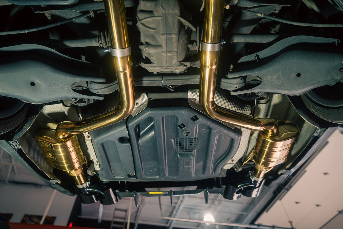 Valvetronic Designs - Mercedes C63 AMG W204 Valved Sport Exhaust System - MER.W204.C63.VSES.AG