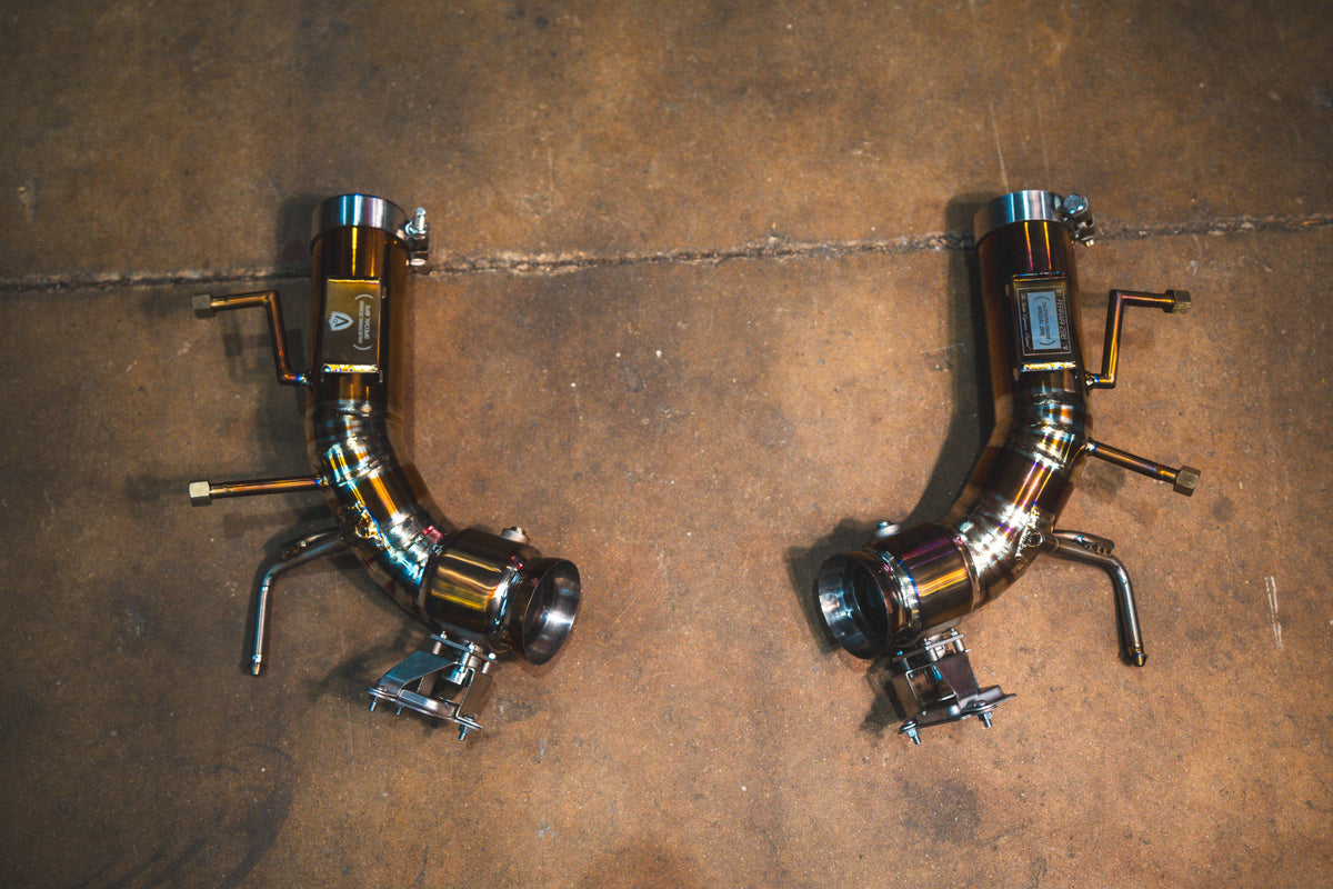 Valvetronic Designs - Ferrari 296 GTB/GTS Sport Exhaust Package - FER.296.VSES.TI
