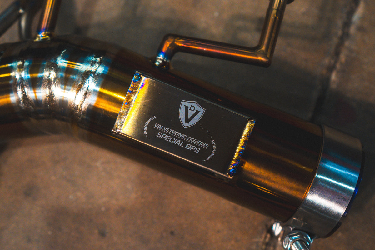 Valvetronic Designs - Ferrari 296 GTB/GTS Sport Exhaust Package - FER.296.VSES.TI
