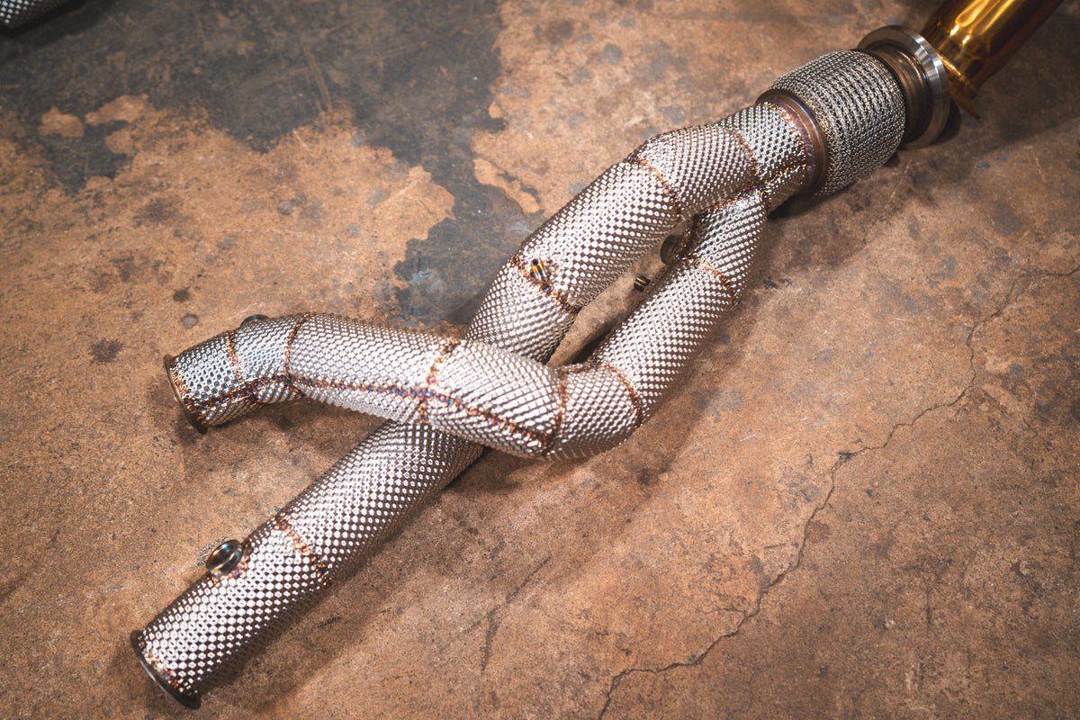 Valvetronic Designs - Lamborghini Aventador SVJ/Ultimae Valved Sport Exhaust System - LAM.SVJ.VSES.AG, LAM.SVJ.F1.AG