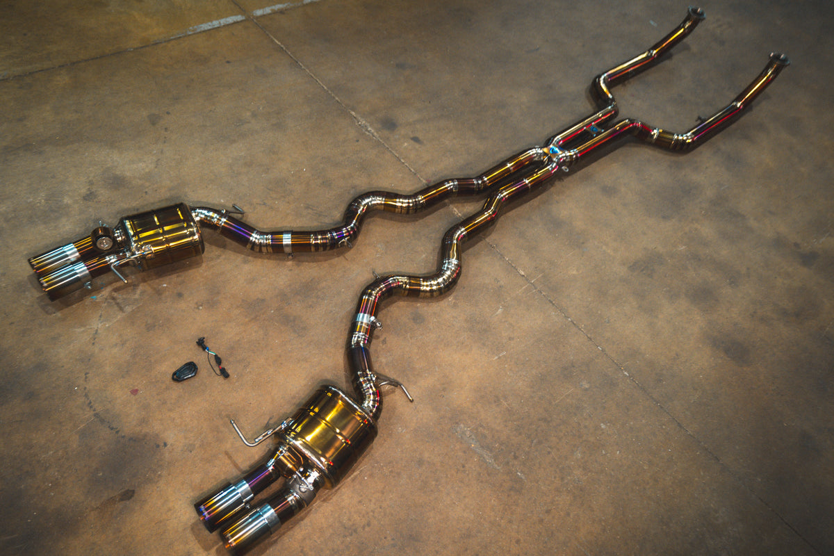 Valvetronic Designs - BMW F12 M6 Valved Sport Exhaust System - BMW.F12.M6.VSES.BR.RC, BMW.F12.M6.VSES.TI.TIBRT