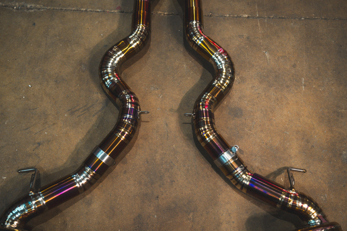 Valvetronic Designs - BMW F12 M6 Valved Sport Exhaust System - BMW.F12.M6.VSES.BR.RC, BMW.F12.M6.VSES.TI.TIBRT