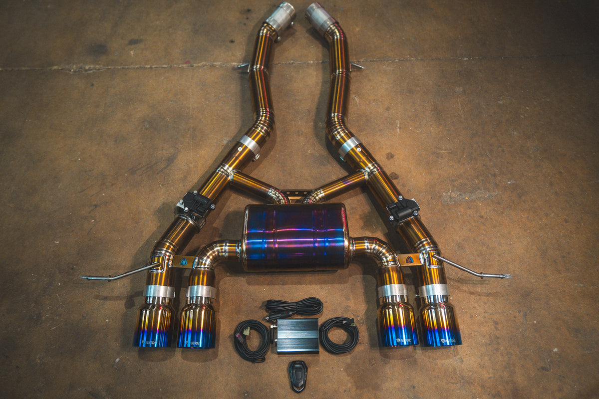 Valvetronic Designs - BMW G80/G82/G83 M3 / - BMW.G8X.M3.VSES.BR.RC, BMW.G8X.M3.VSES.BR.BRSH, BMW.G8X.M3.VSES.BR.BRT, BMW.G8X.M3.VSES.BR.BLK, BMW.G8X.M3.VSES.BR.FC, BMW.G8X.M3.VSES.TI.RC, BMW.G8X.M3.VSES.TI.BRSH, BMW.G8X.M3.VSES.TI.BRT, BMW.G8X.M3.VSES.TI.