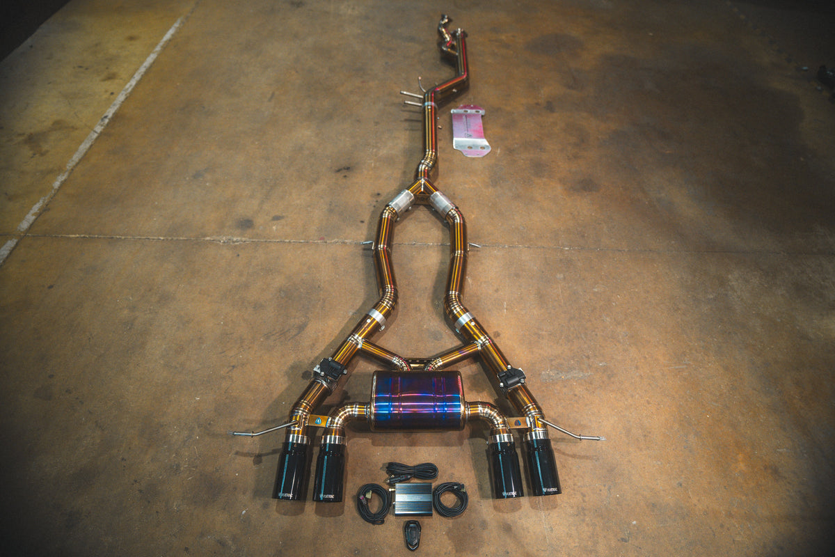 Valvetronic Designs - BMW G80/G82/G83 M3 / - BMW.G8X.M3.VSES.BR.RC, BMW.G8X.M3.VSES.BR.BRSH, BMW.G8X.M3.VSES.BR.BRT, BMW.G8X.M3.VSES.BR.BLK, BMW.G8X.M3.VSES.BR.FC, BMW.G8X.M3.VSES.TI.RC, BMW.G8X.M3.VSES.TI.BRSH, BMW.G8X.M3.VSES.TI.BRT, BMW.G8X.M3.VSES.TI.