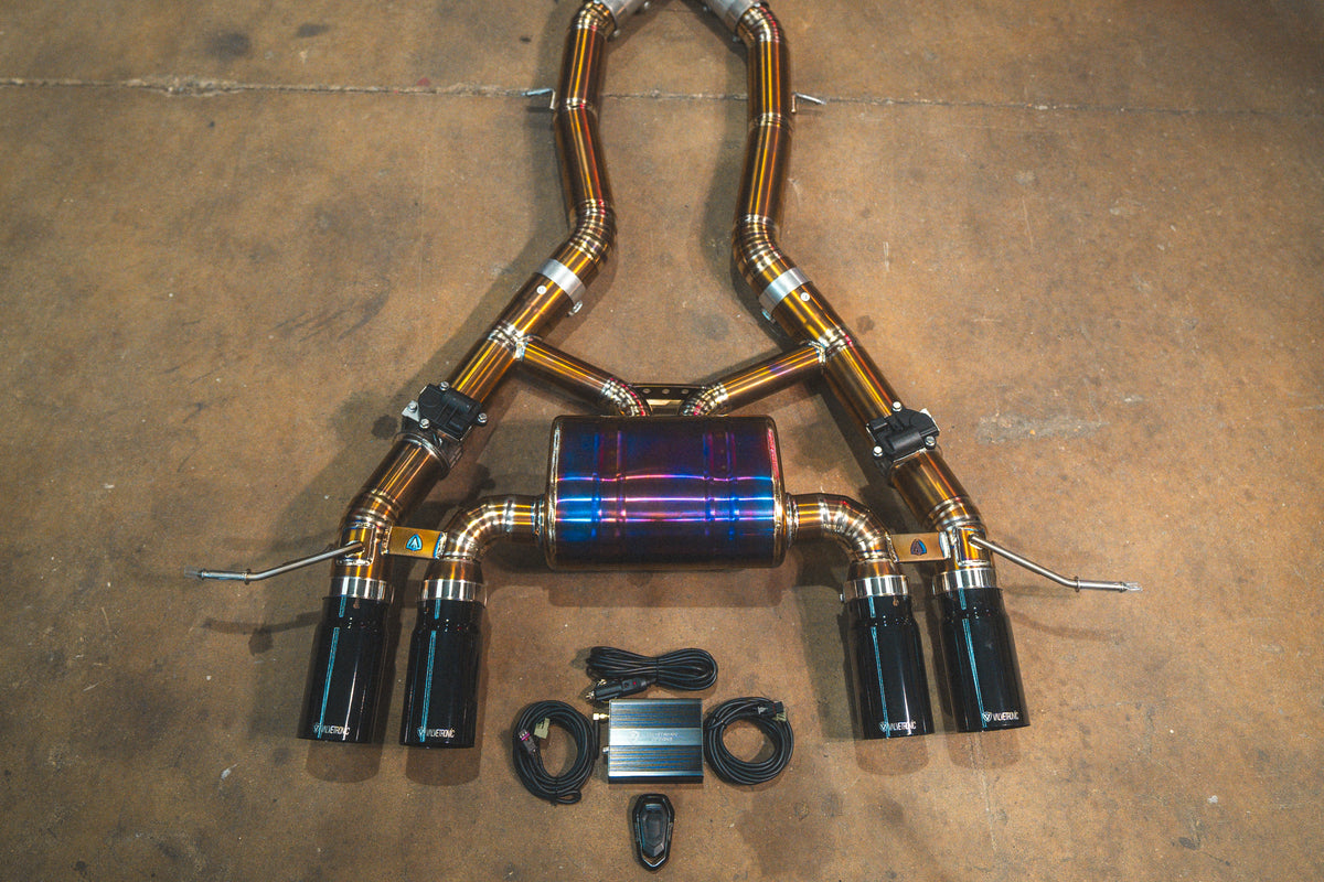 Valvetronic Designs - BMW G80/G82/G83 M3 / - BMW.G8X.M3.VSES.BR.RC, BMW.G8X.M3.VSES.BR.BRSH, BMW.G8X.M3.VSES.BR.BRT, BMW.G8X.M3.VSES.BR.BLK, BMW.G8X.M3.VSES.BR.FC, BMW.G8X.M3.VSES.TI.RC, BMW.G8X.M3.VSES.TI.BRSH, BMW.G8X.M3.VSES.TI.BRT, BMW.G8X.M3.VSES.TI.