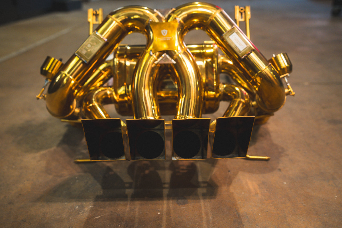Valvetronic Designs - Lamborghini Aventador LP700 / S / SV Valved Sport Exhaust System - LAM.LP700.VSES.AG, LAM.LP700.VSES.TI, LAM.LP740.VSES.AG