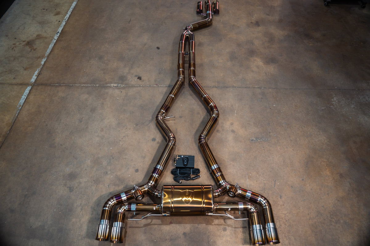 Valvetronic Designs - BMW G20/G22/G26 M340 - BMW.G20.M340i.VSES.BR.BRSH, BMW.G20.M340i.VSES.TI.BRSH, BMW.G20.M340i.VSES.BR.BRT, BMW.G20.M340i.VSES.TI.BRT, BMW.G20.M340i.VSES.BR.BLK, BMW.G20.M340i.VSES.TI.BLK, BMW.G20.M340i.VSES.BR.FC, BMW.G20.M340i.VSES.T