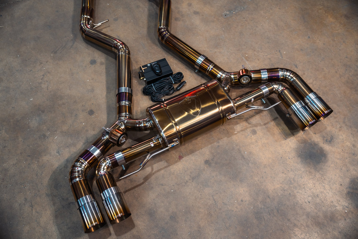 Valvetronic Designs - BMW G20/G22/G26 M340 - BMW.G20.M340i.VSES.BR.BRSH, BMW.G20.M340i.VSES.TI.BRSH, BMW.G20.M340i.VSES.BR.BRT, BMW.G20.M340i.VSES.TI.BRT, BMW.G20.M340i.VSES.BR.BLK, BMW.G20.M340i.VSES.TI.BLK, BMW.G20.M340i.VSES.BR.FC, BMW.G20.M340i.VSES.T
