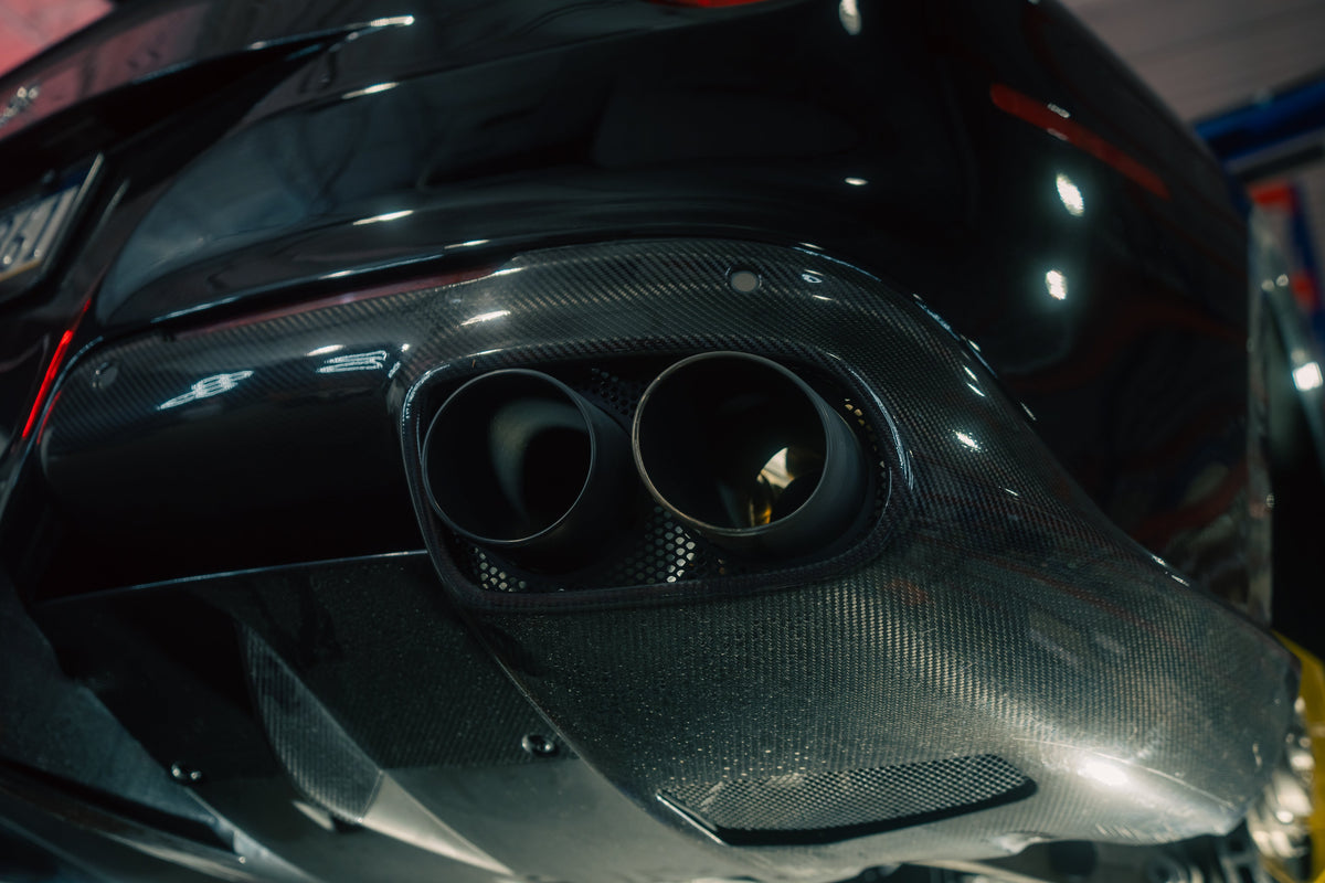 Valvetronic Designs - Ferrari F12 / 812 Valved Sport Exhaust System - FER.F12.VSES.TI