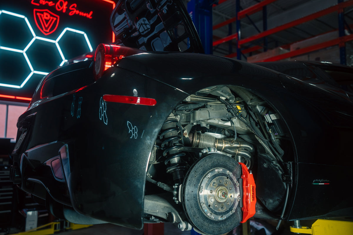 Valvetronic Designs - Ferrari 458 Italia Valved Sport Exhaust System - FER.458.VSES.TI