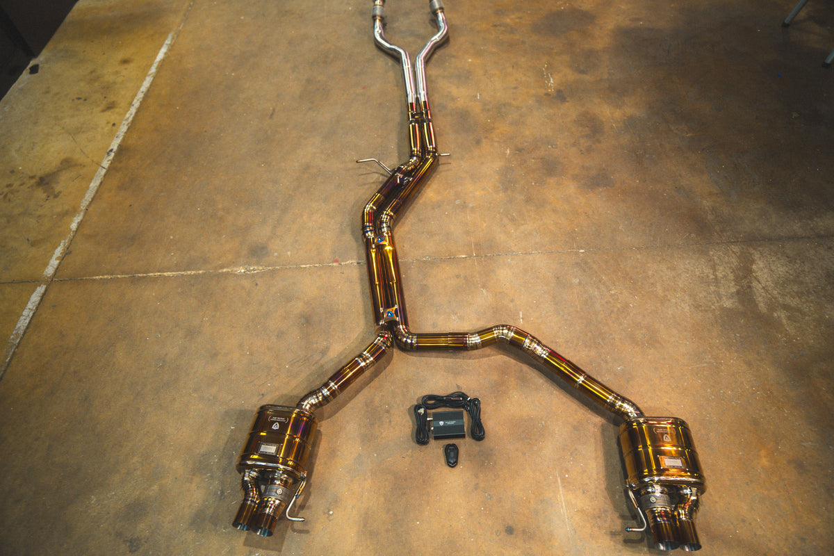 Valvetronic Designs - Audi RS6 / RS7 C7 Valved Sport Exhaust Sytem - AUD.C7.VSES.TI