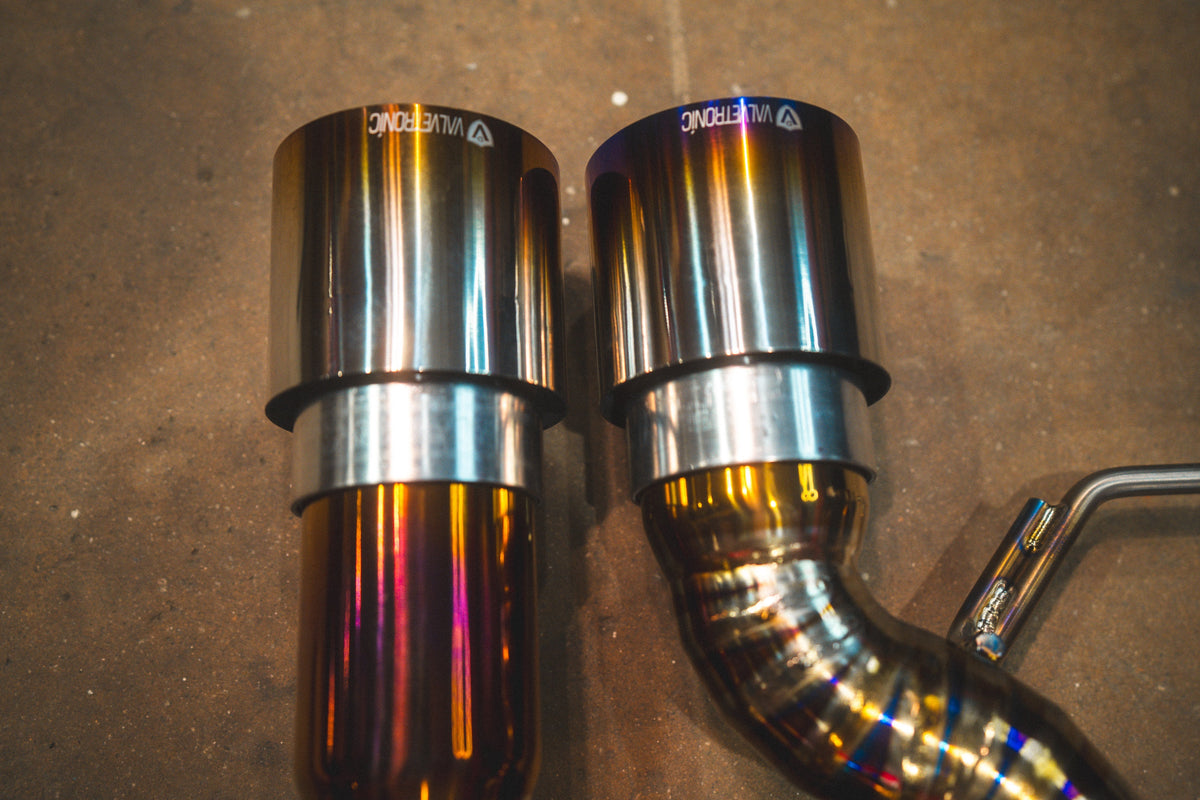 Valvetronic Designs - Valvetronic Valved Sport Exhaust System for Porsche Macan - POR.95B.MAC.VSES.TI
