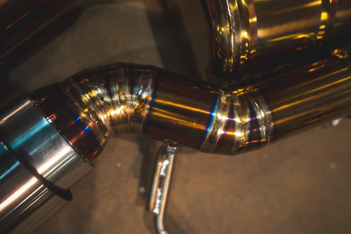 Valvetronic Designs - Valvetronic Valved Sport Exhaust System for Porsche Macan - POR.95B.MAC.VSES.TI