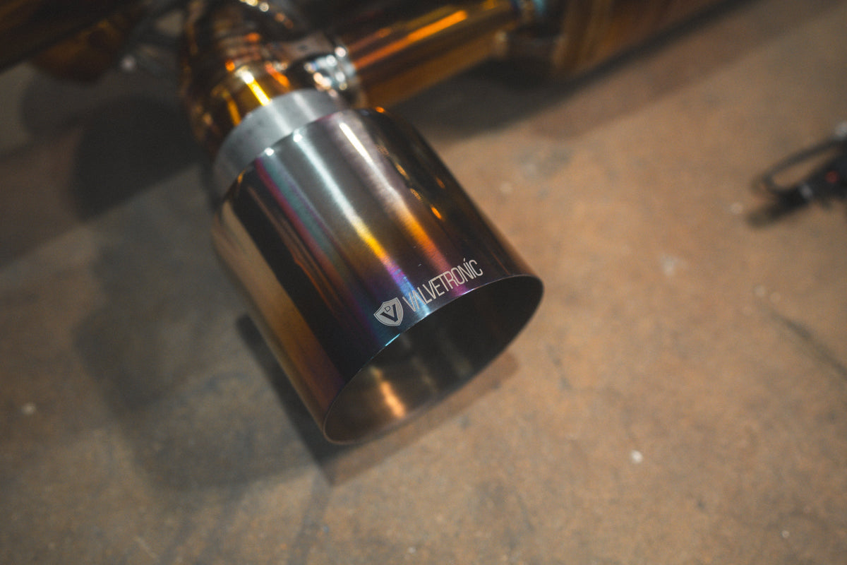 Valvetronic Designs - Valvetronic Valved Sport Exhaust System for Porsche 718 GT4RS/Spyder RS - POR.GT4RS.VSES.TI