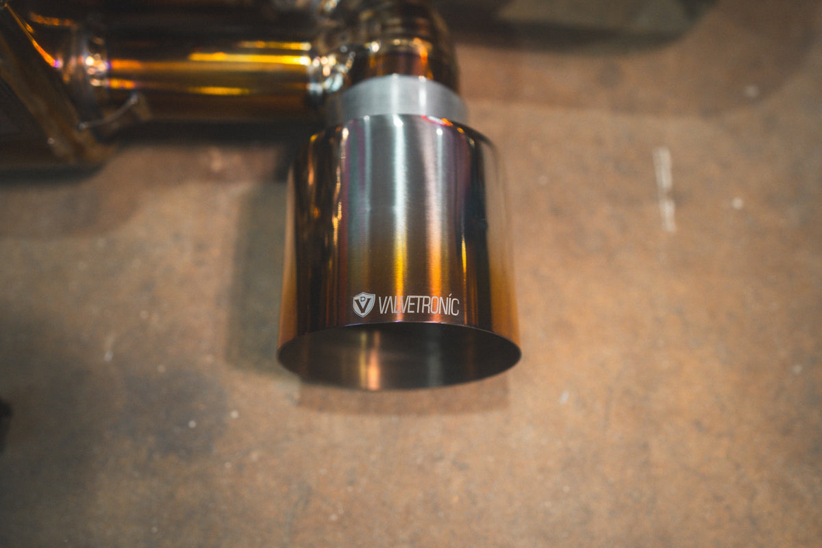 Valvetronic Designs - Valvetronic Valved Sport Exhaust System for Porsche 718 GT4RS/Spyder RS - POR.GT4RS.VSES.TI