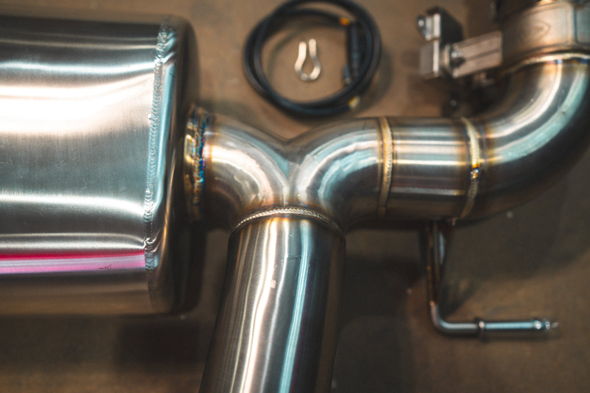 Valvetronic Designs - BMW F30 / F22 / F36 / F32 Valved Sport Exhaust System (Axleback) F chassis - BMW.F.VSES.BR.RC, BMW.F.VSES.BR.BRSH, BMW.F.VSES.BR.BRT, BMW.F.VSES.BR.BLK, BMW.F.VSES.BR.FC
