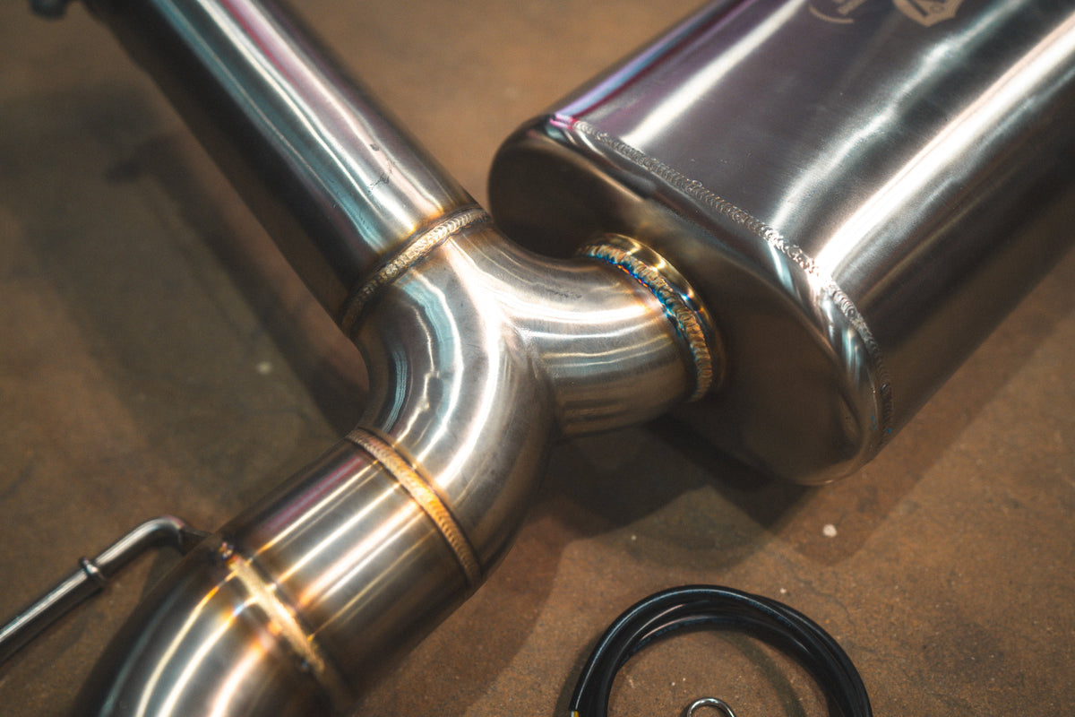 Valvetronic Designs - BMW F30 / F22 / F36 / F32 Valved Sport Exhaust System (Axleback) F chassis - BMW.F.VSES.BR.RC, BMW.F.VSES.BR.BRSH, BMW.F.VSES.BR.BRT, BMW.F.VSES.BR.BLK, BMW.F.VSES.BR.FC