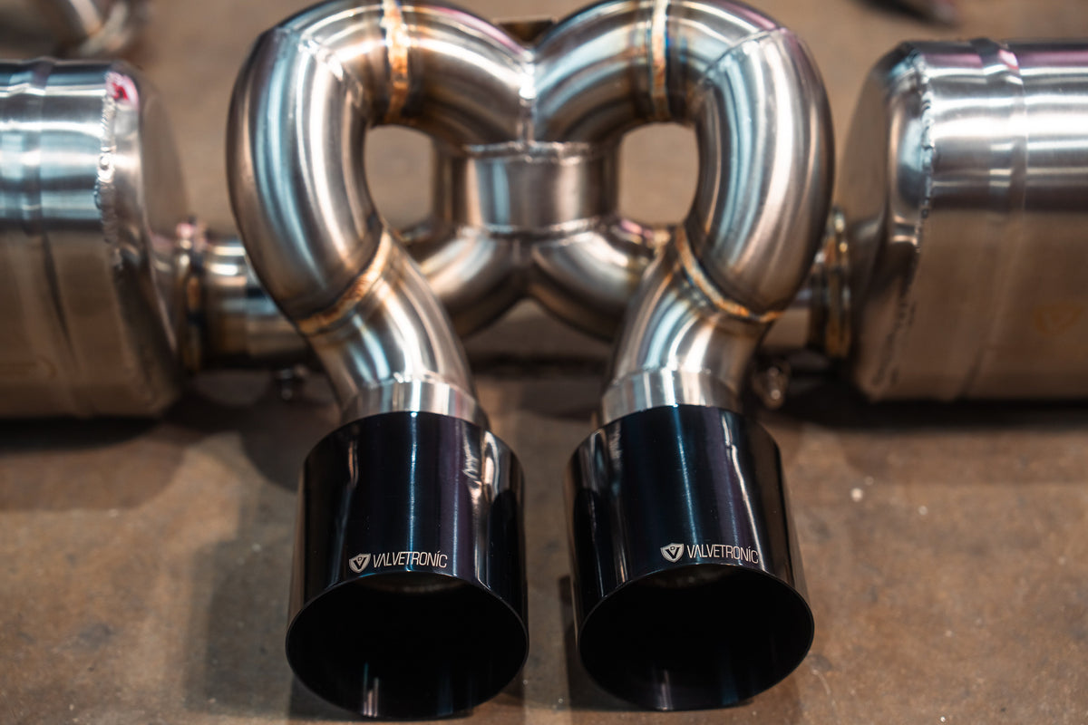 Valvetronic Designs - Valvetronic Valved Sport Exhaust System for Porsche GT3/RS 991.1 / 991.2 - POR.991.GT3.VSES.BR, POR.991.GT3.VSES.TI