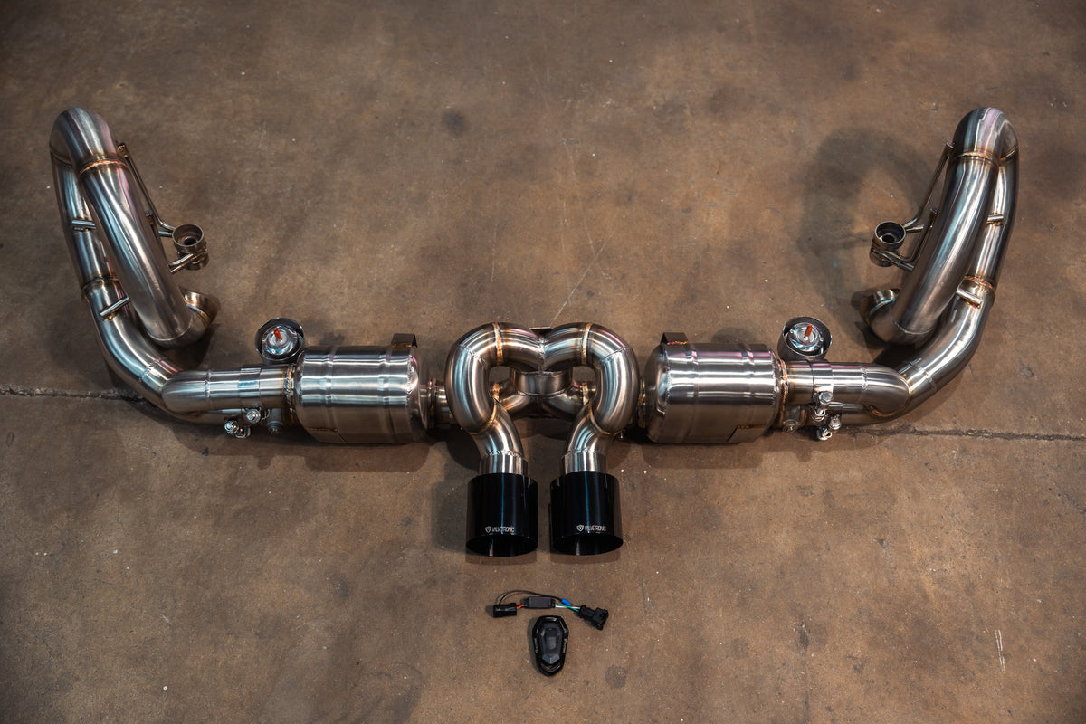 Valvetronic Designs - Valvetronic Valved Sport Exhaust System for Porsche GT3/RS 991.1 / 991.2 - POR.991.GT3.VSES.BR, POR.991.GT3.VSES.TI