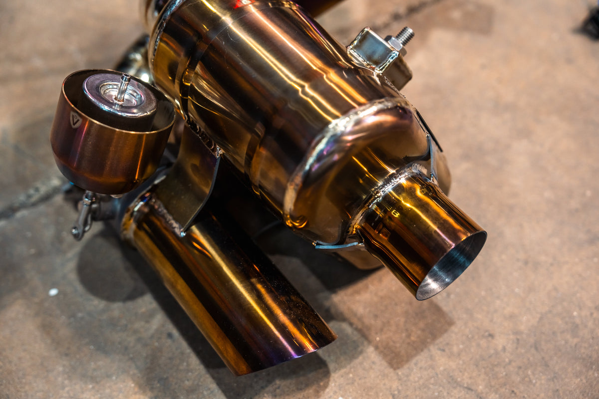 Valvetronic Designs - Ferrari F12 / 812 Valved Sport Exhaust System - FER.F12.VSES.TI