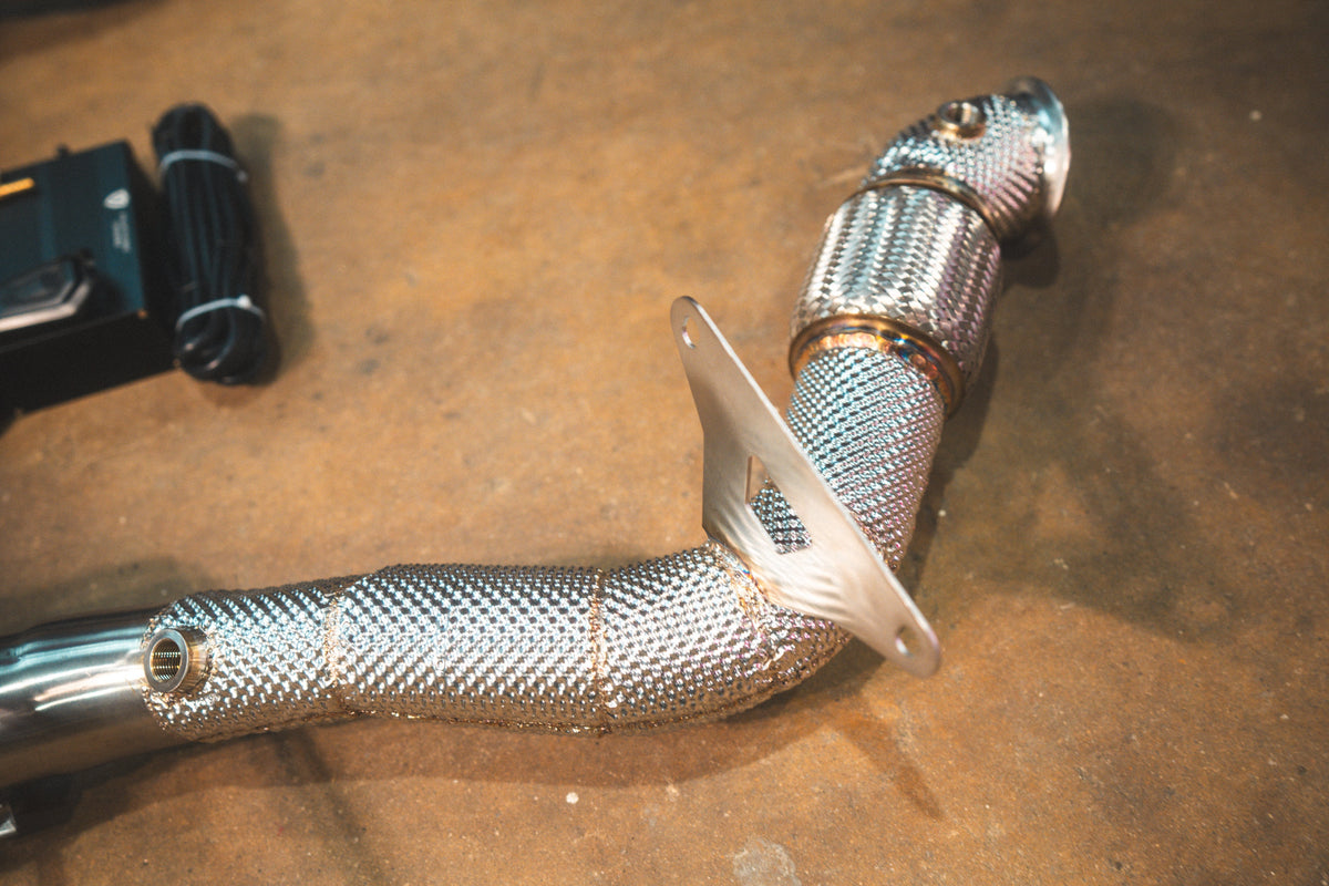 Valvetronic Designs - Ferrari 488 GTB Valved Sport Exhaust System - FER.488.VSES.TI