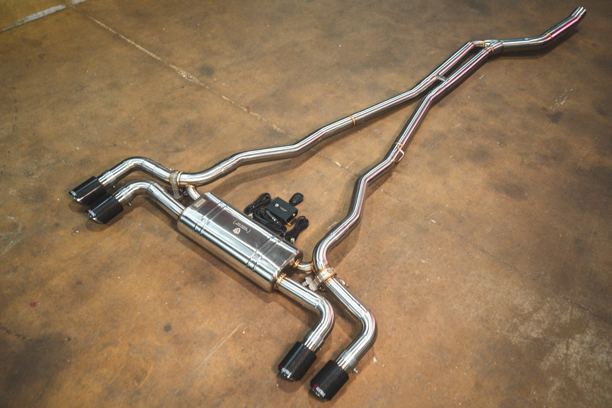 Valvetronic Designs - BMW G30 530i / 540i - BMW.G30.530i.VSES.BR.BRSH, BMW.G30.530i.VSES.BR.BRT, BMW.G30.530i.VSES.BR.BLK, BMW.G30.530i.VSES.BR.FC, BMW.G30.530i.VSES.BR.RC, BMW.G30.530i.VSES.TI.BRSH, BMW.G30.530i.VSES.TI.BRT, BMW.G30.530i.VSES.TI.BLK, BMW