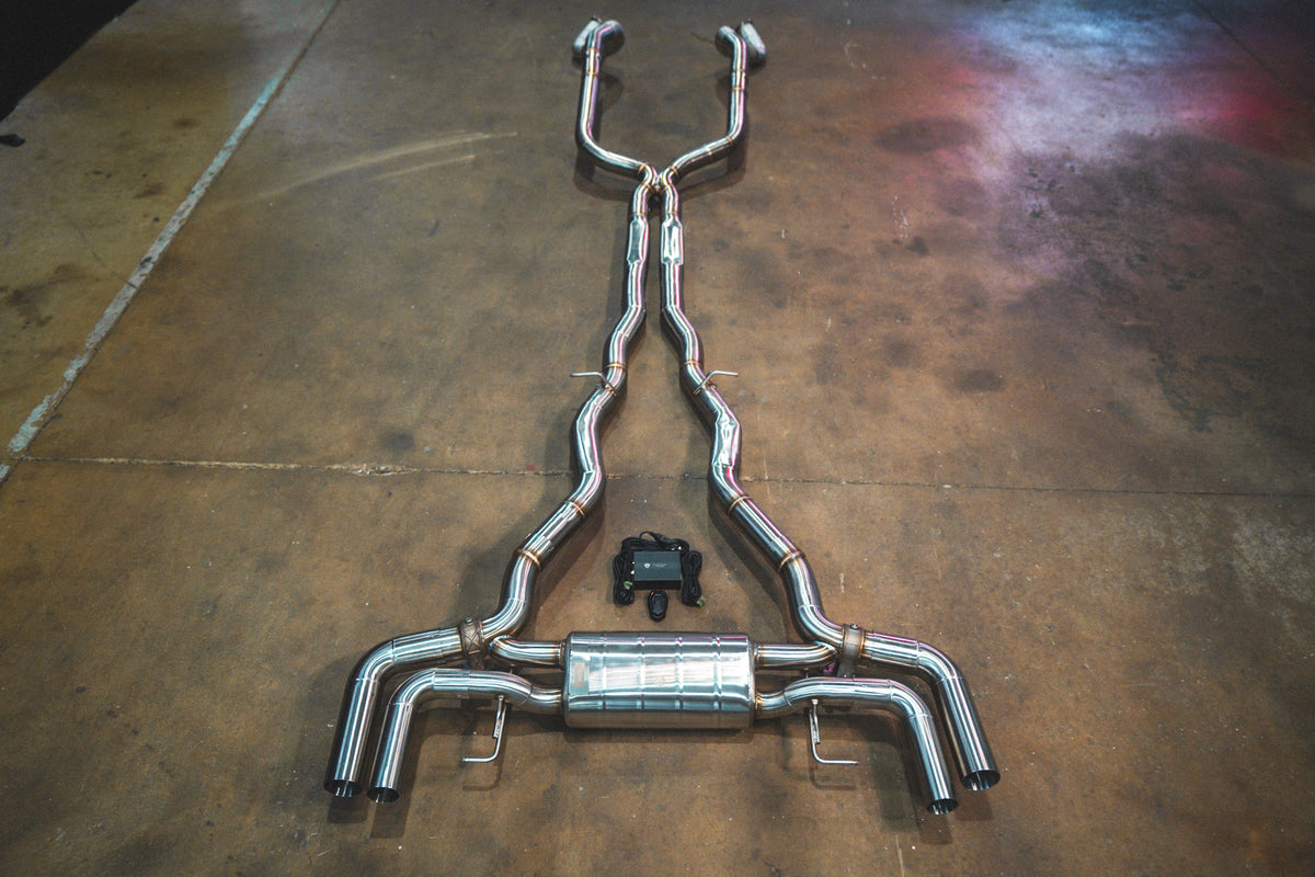 Valvetronic Designs - Alpina B8 / BMW G16 M850i Valved Sport Exhaust System - BMW.G16.M850i.VSES.BR