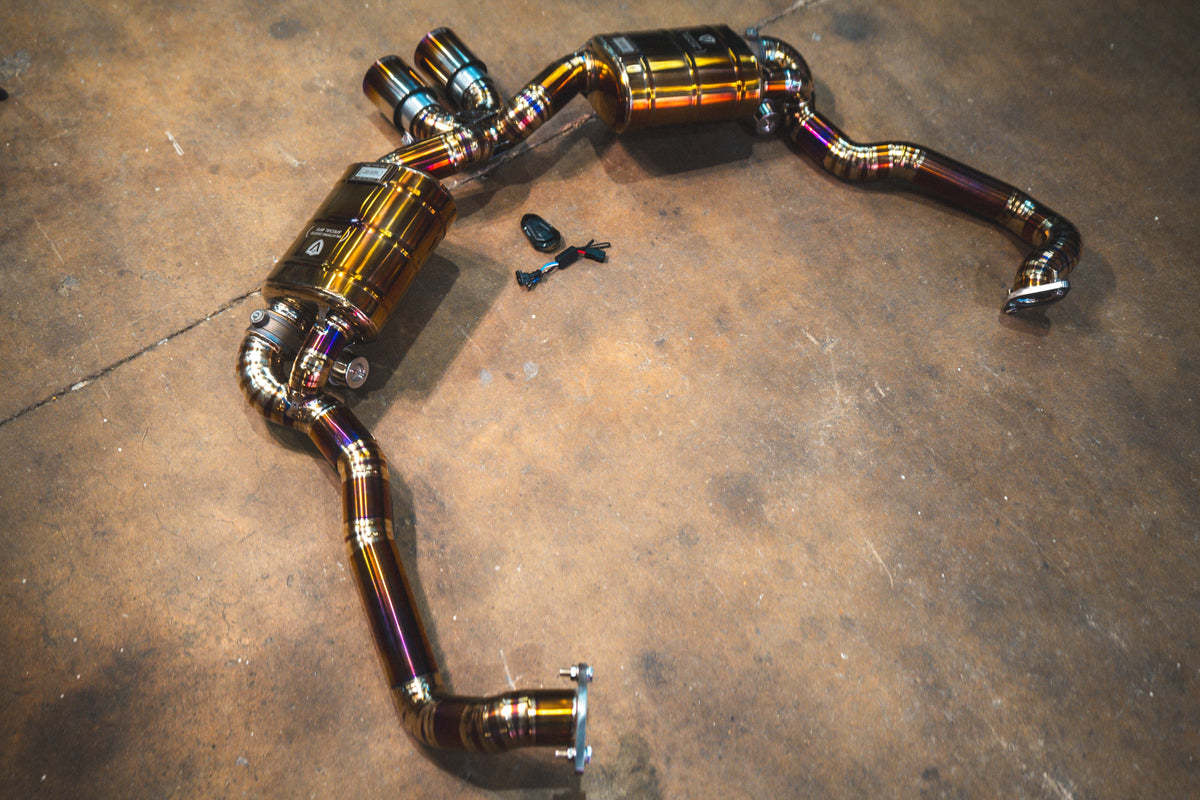 Valvetronic Designs - Valvetronic Valved Sport Exhaust System for Porsche Boxster/Cayman 981 - POR.981.VSES.TI