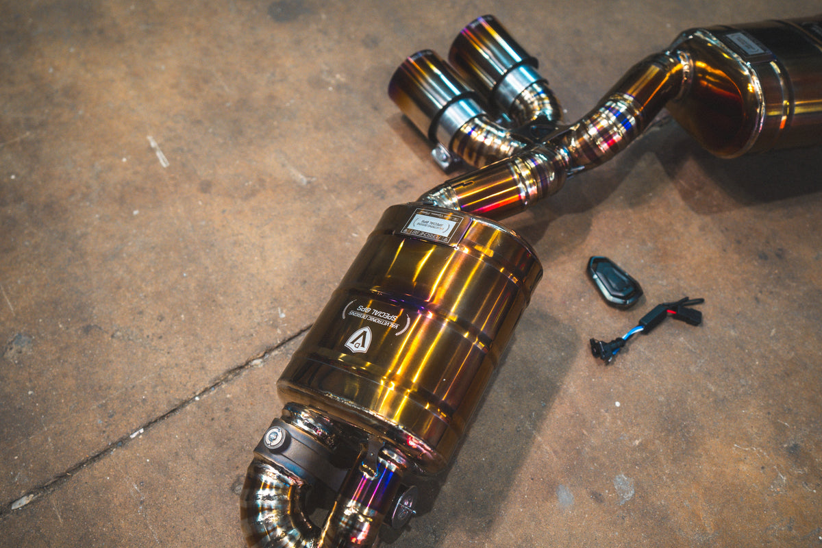 Valvetronic Designs - Valvetronic Valved Sport Exhaust System for Porsche Boxster/Cayman 981 - POR.981.VSES.TI