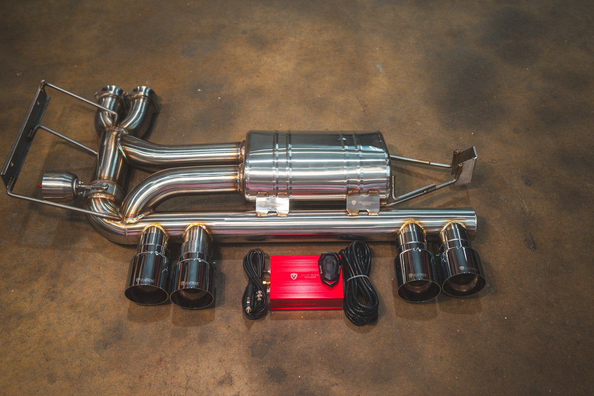 Valvetronic Designs - BMW E46 M3 Valved Sport Exhaust - BMW.E46.M3.VSES.BR, BMW.E46.M3.VSES.TI