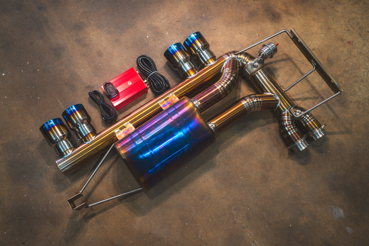 Valvetronic Designs - BMW E46 M3 Valved Sport Exhaust - BMW.E46.M3.VSES.BR, BMW.E46.M3.VSES.TI