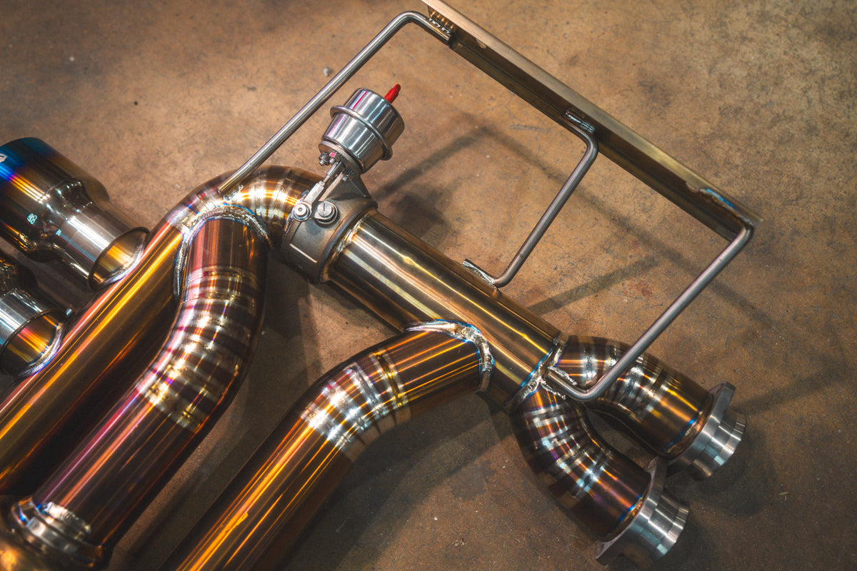 Valvetronic Designs - BMW E46 M3 Valved Sport Exhaust - BMW.E46.M3.VSES.BR, BMW.E46.M3.VSES.TI