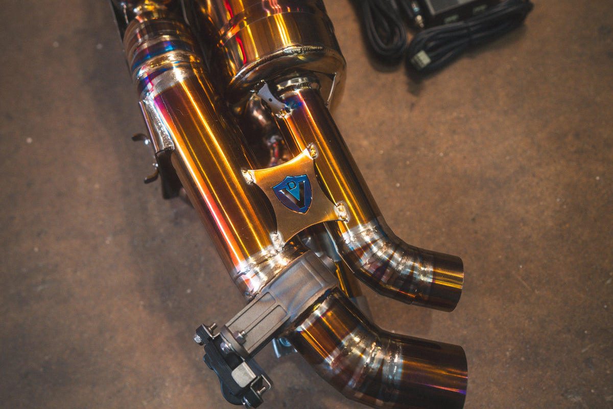 Valvetronic Designs - Valvetronic Valved Sport Exhaust System for Porsche 992 Carrera / Turbo - POR.992.TUR.VSES.TI