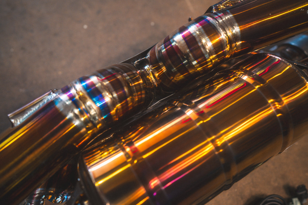 Valvetronic Designs - Valvetronic Valved Sport Exhaust System for Porsche 992 Carrera / Turbo - POR.992.TUR.VSES.TI