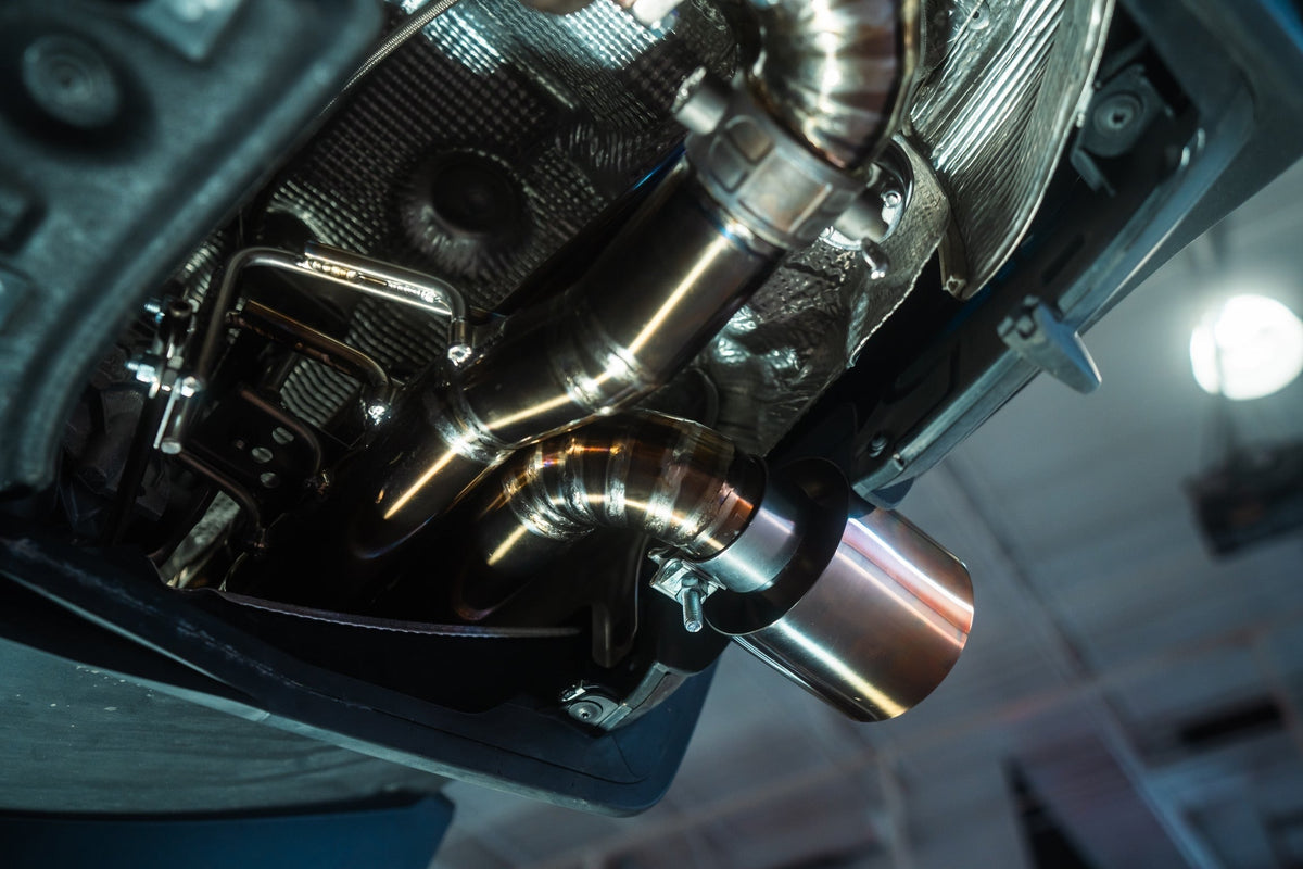 Valvetronic Designs - Valvetronic Valved Sport Exhaust System for Porsche 718 GT4RS/Spyder RS - POR.GT4RS.VSES.TI